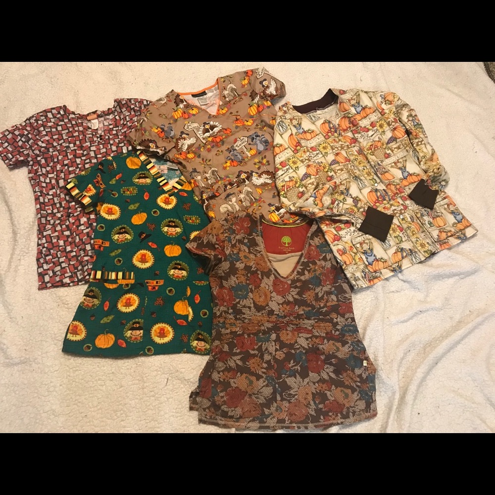 4 SCRUB TOPS & Jacket -Fall/Seasonal